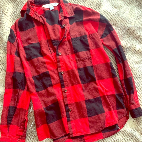 Old Navy Jackets & Blazers - Old Navy Plaid Button Down Flannel